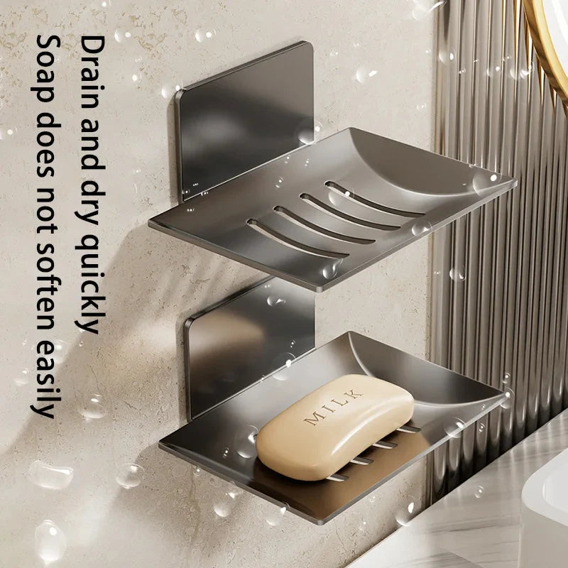Elegant Wall-Mounted Soap Holder