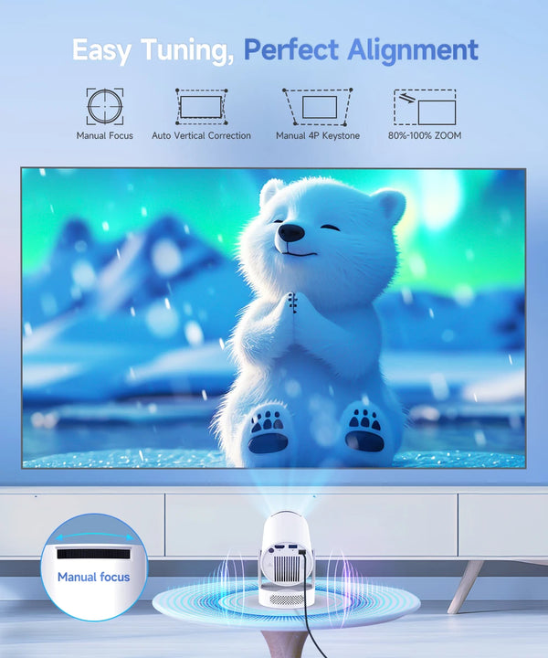 Powerful 8K Outdoor Projector