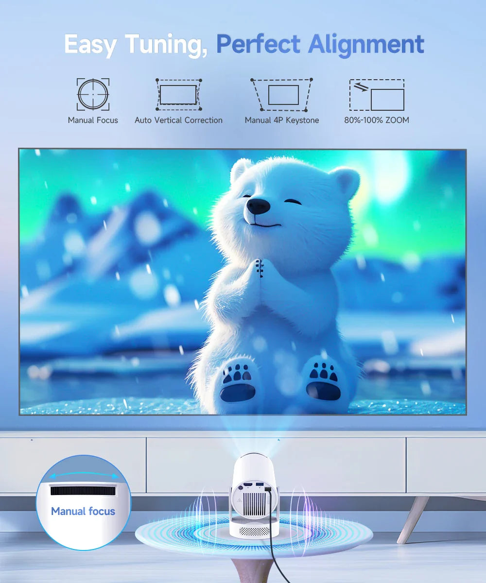 Powerful 8K Outdoor Projector