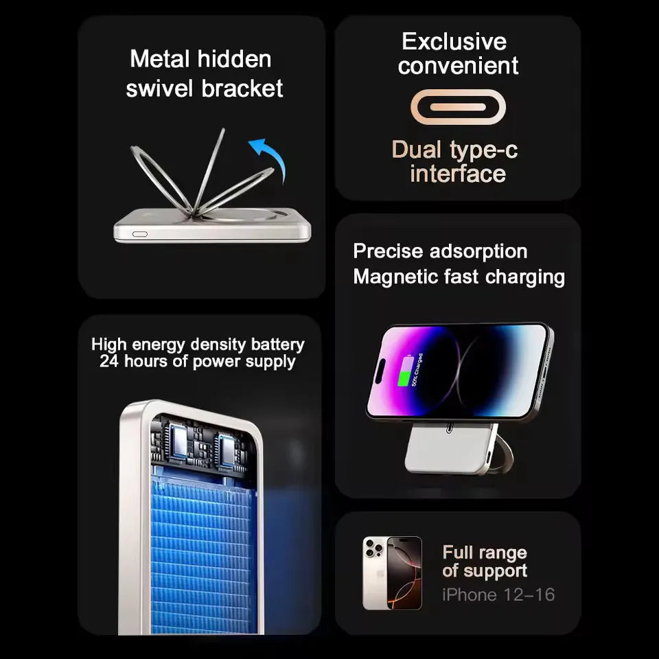 Magnetic Wireless Power Bank