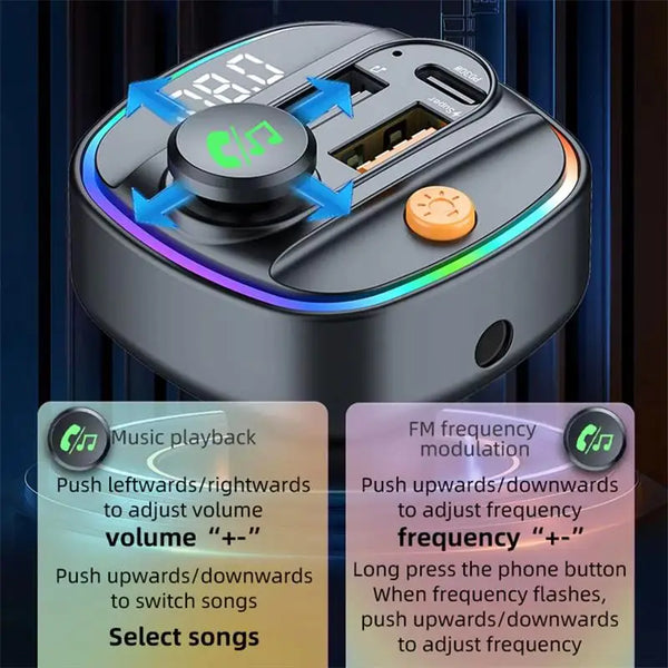 Ultimate Car Charger & Music Hub